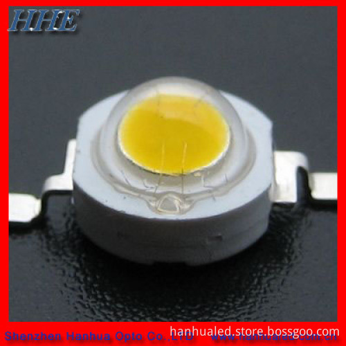 1W Warm White 2000-3000k High Power LED 120degree 125lm/W